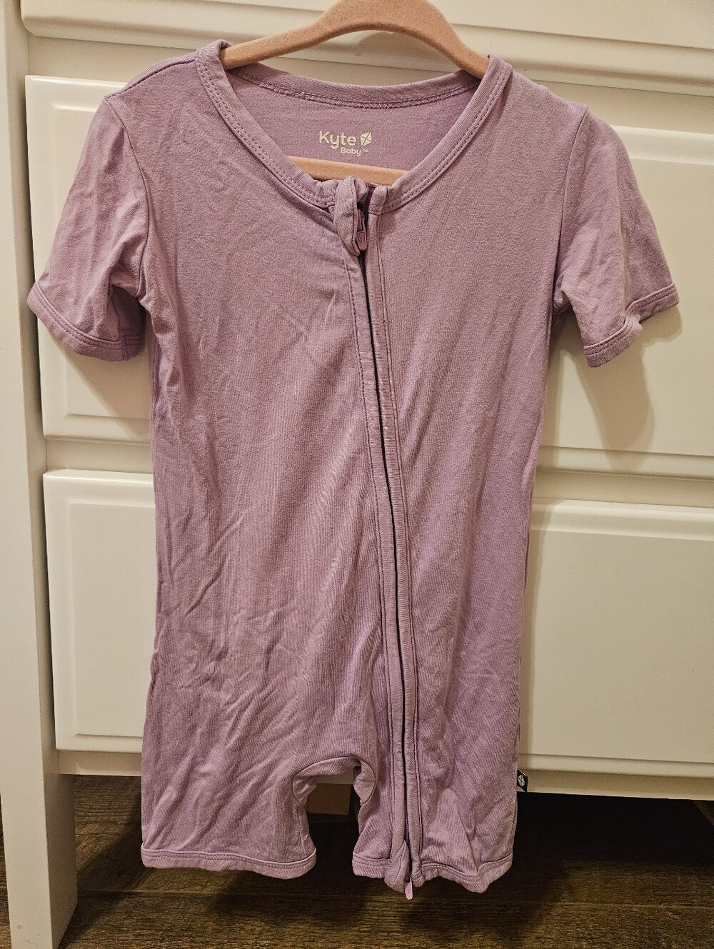 Kyte Baby Poi Zippered Short Romper- Size 2T